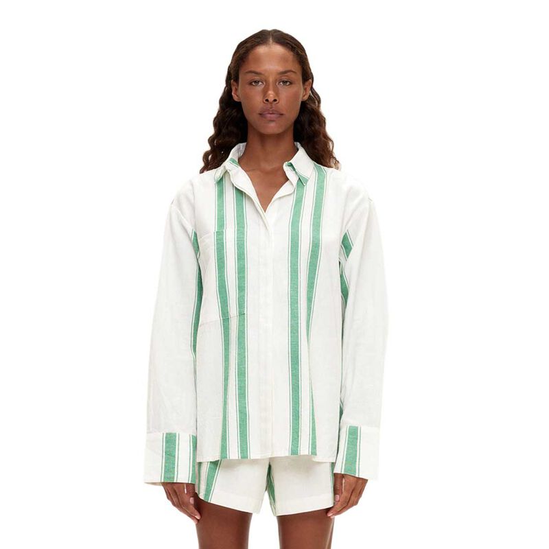 Zulu & Zephyr Cotton Linen Shirt image number 0